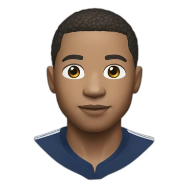 Mbappé Mii sticker