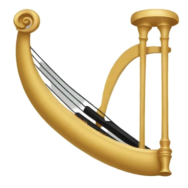 lyre sticker