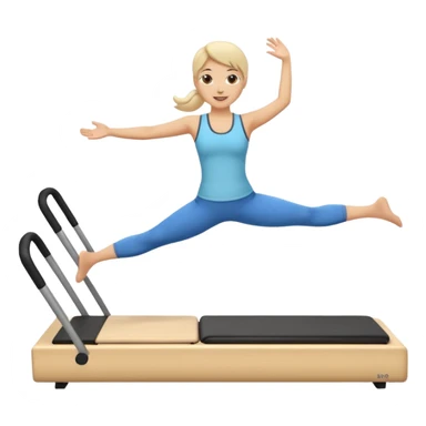 Reformer pilates emoji sticker