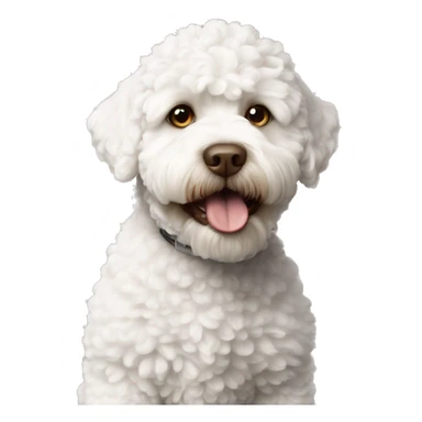 lagotto-romagnolo white sticker