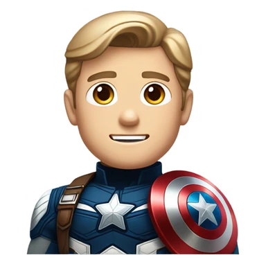Steve Rogers sticker
