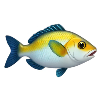 Anguille poisson sticker
