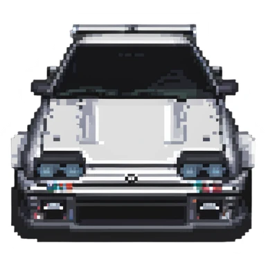 Toyota AE86 drift car sticker