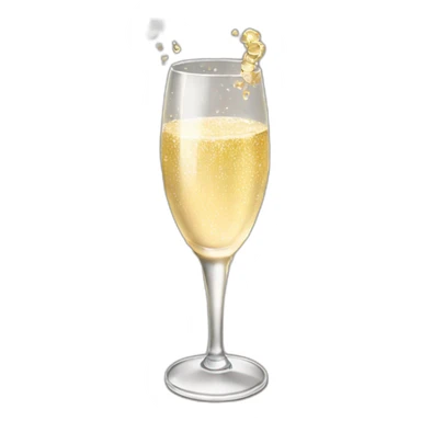 sparkling champaign sticker