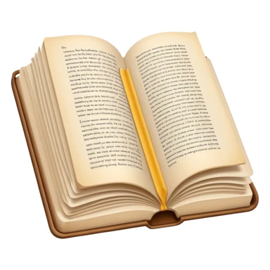 libro aperto no facce di lato sticker