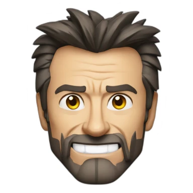 hugh jackman wolverine sticker