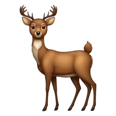 Deer spy sticker