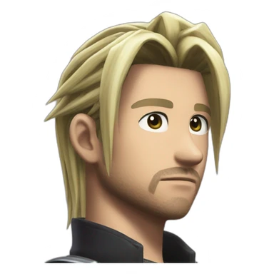 Final fantasy 7 remake zack faire sticker