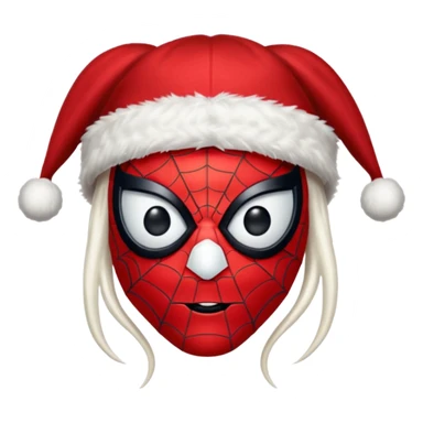 spider man - clown  sticker