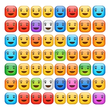 Create a realistic emoji of multiple languages flying around  sticker