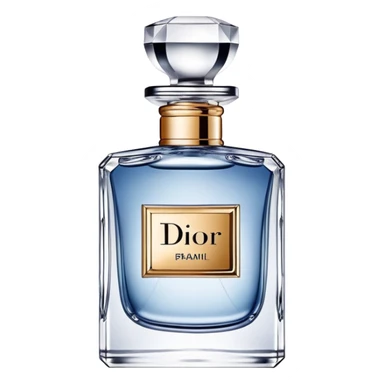 The perfume of Dior  sticker