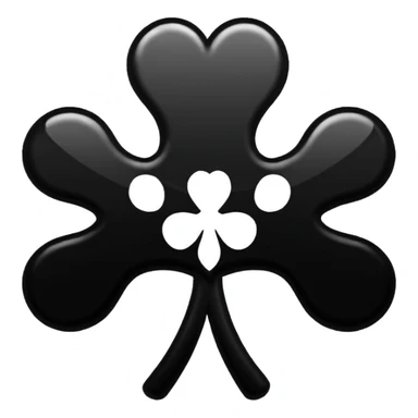 black clover, emoji profil, logo sticker