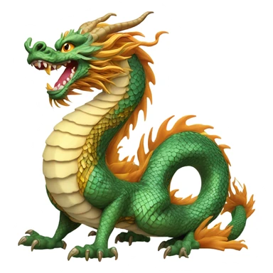 chinese dragon sticker