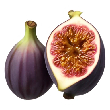 Fig fruit sticker
