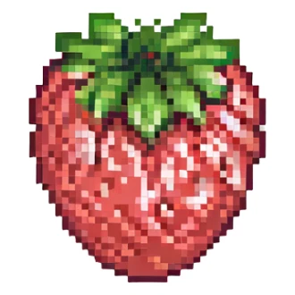strawberry sticker