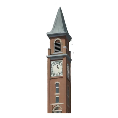 Deny chimes clock tower at university of Alabama sticker