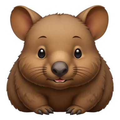 Hairy-nosed wombat sticker