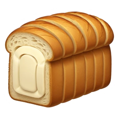 just a sliced bread load simple  sticker