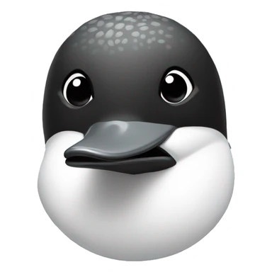 Loon o’clock  sticker