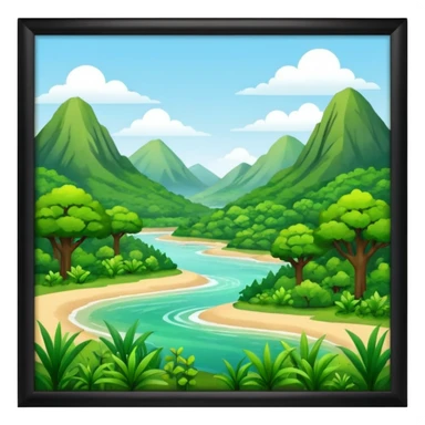 Natural protected area  sticker