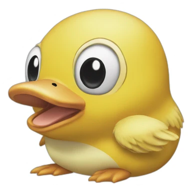 Psyduck the pokémon sticker