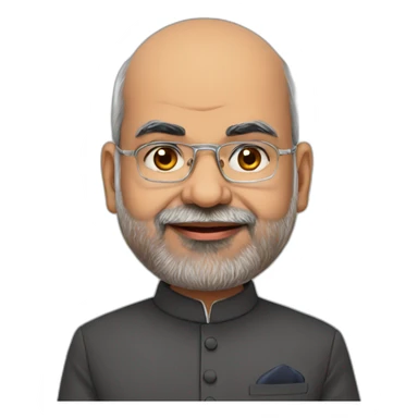 amit shah sticker