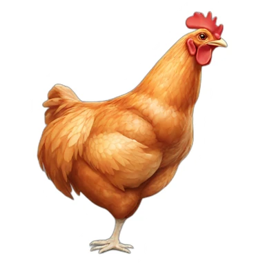 Chicken Leg sticker