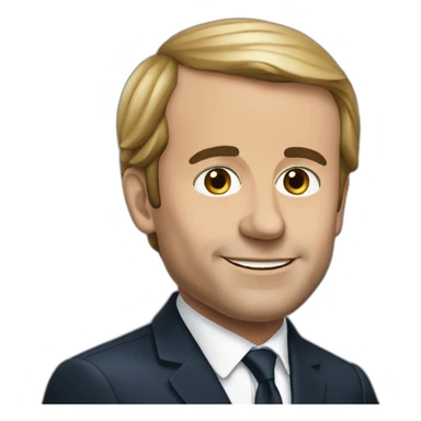 Macron président sticker