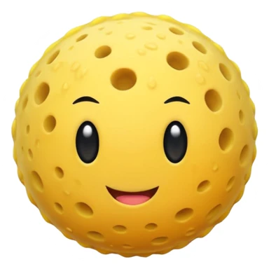 pelota de esponja sticker