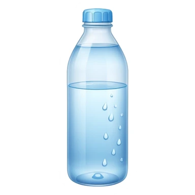 bottle of water sticker