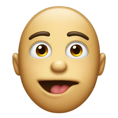 Kissy face emoji with open eyes sticker