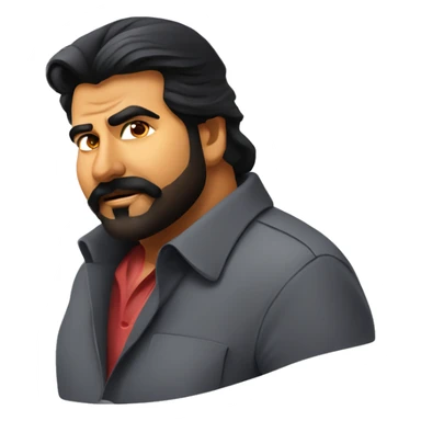 Mollywood actor Mammooty sticker