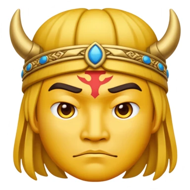 Turn sadge pepe emoji into sadge lu bu emoji sticker