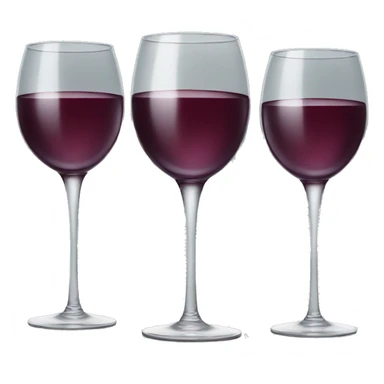 Wine glasses cheering sticker