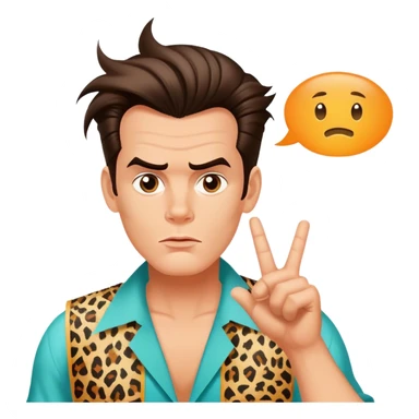 Ace ventura with a Speech bubble saying the word FABIAAAN sticker