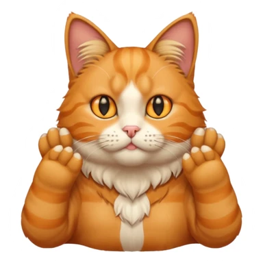 hear-no-evil cat sticker