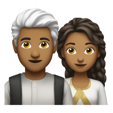 Ikram & Neva  sticker