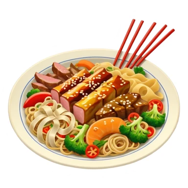 Chinese food sticker