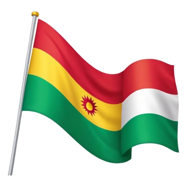 Kurdistan Flagge  sticker