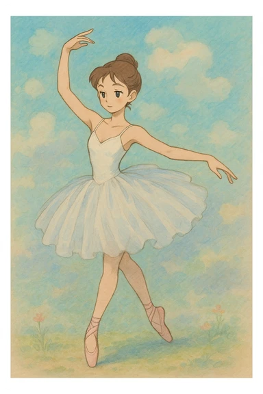 ballet dancer sticker