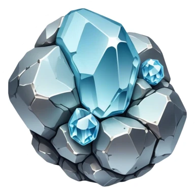 rare earth mineral nugget sticker