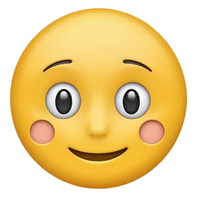 nothing emoji face sticker