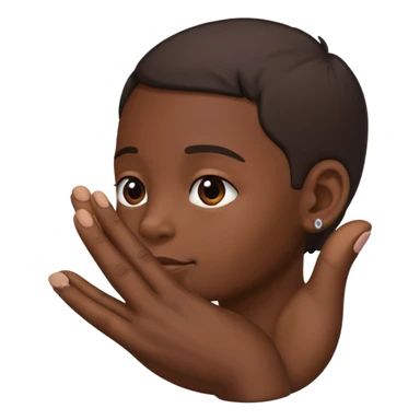 👂🏾🤏🏾 combined sticker