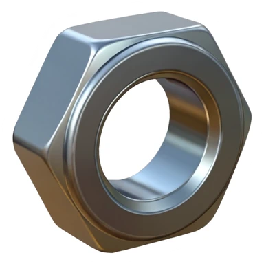 1 hex nut sticker