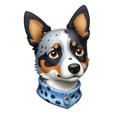 Blue heeler with no red sticker