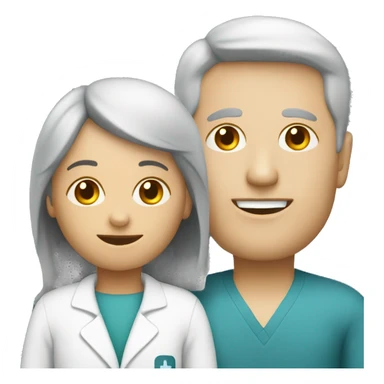 client and patient in ther sticker