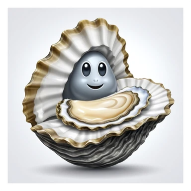 oyster dancing with solidrivet in carbon fiber sticker