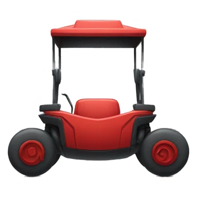 Red target buggy sticker