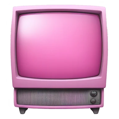 Pink large tv sticker