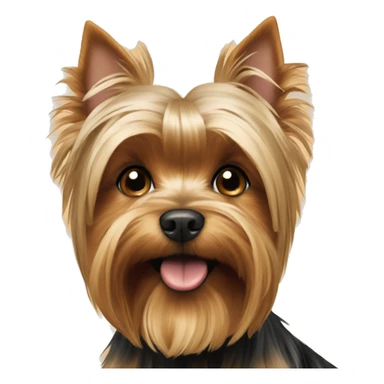 Yorkshire terrier full size  sticker